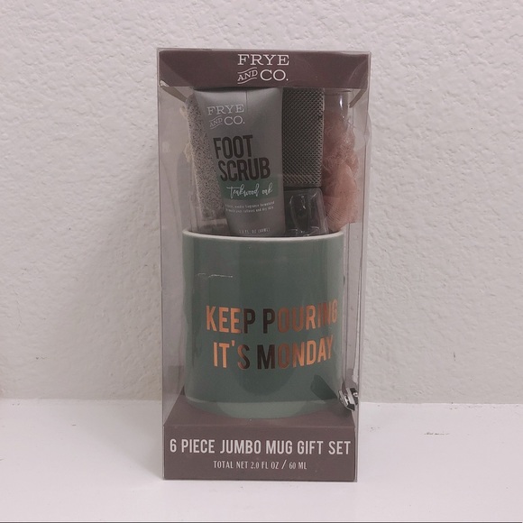 Frye Jumbo 6-Piece Mug Gift Set Mug NWT - Picture 5 of 9